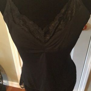 COPY - Cache Black Lace Tank